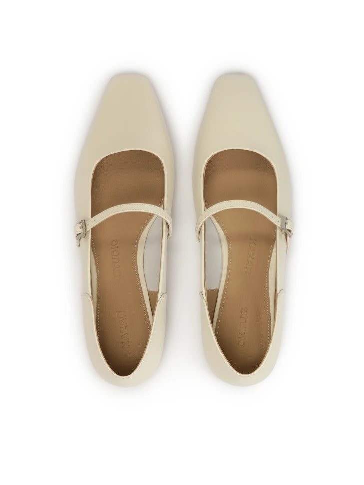 Kazar Comfortable Soft Leather Ballerinas