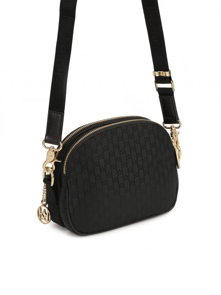 Kazar Compact Fabric Messenger Bag With 3 Chambers
