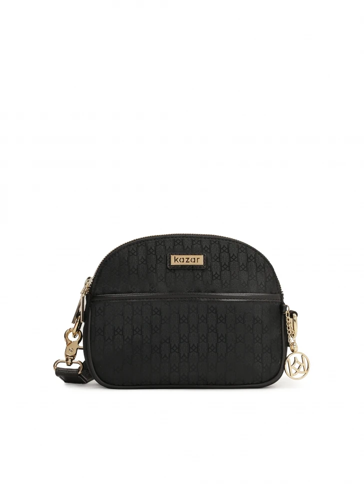 kazar Compact fabric messenger bag with 3 chambers