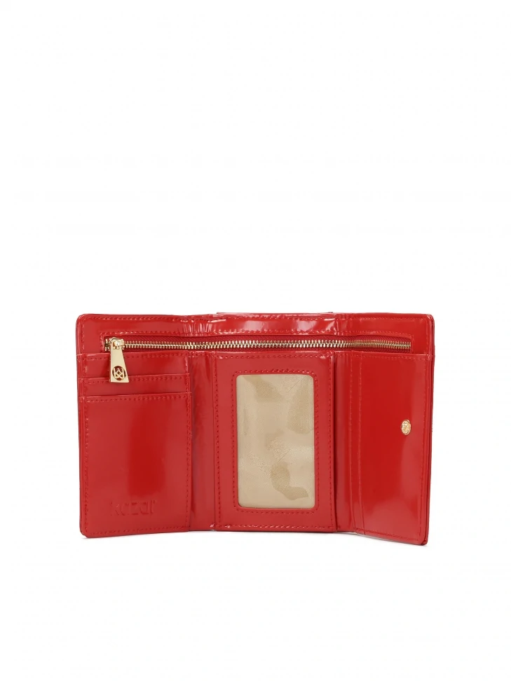 Kazar Compact Red Wallet
