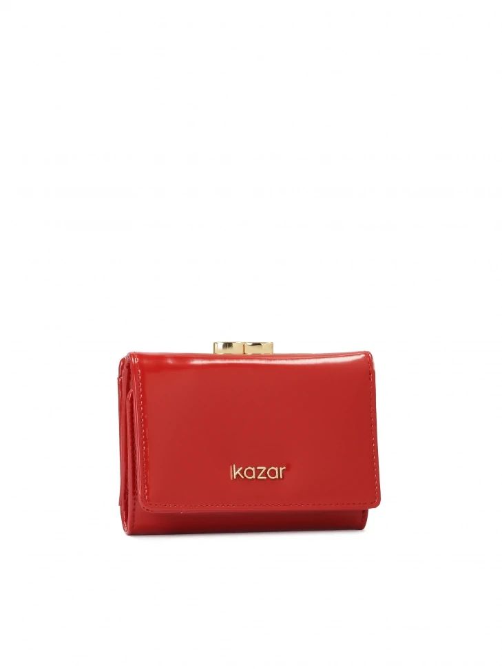 Kazar Compact Red Wallet