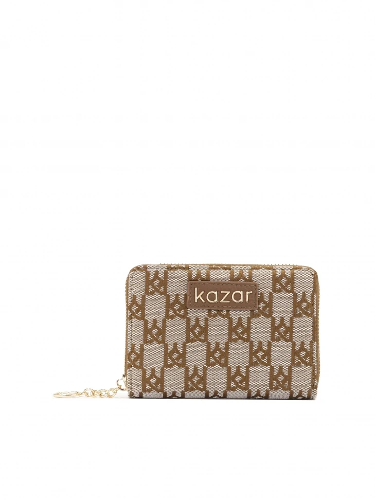 kazar Compact textile pattern wallet