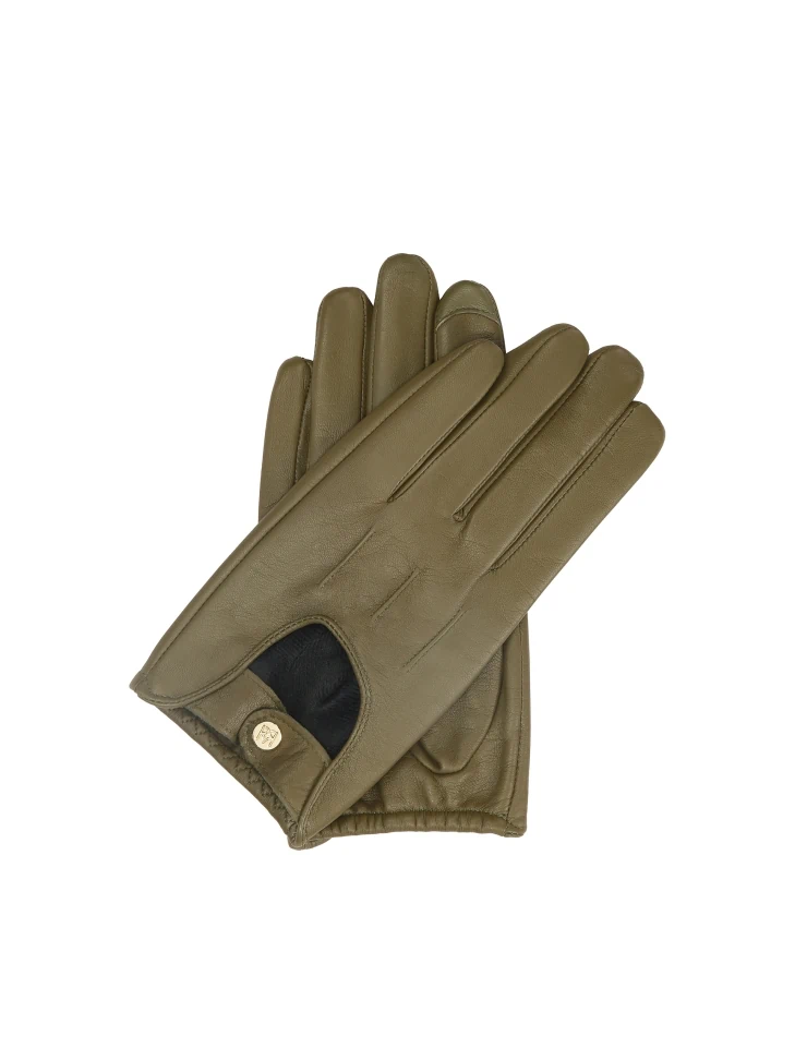 kazar Cutout leather gloves