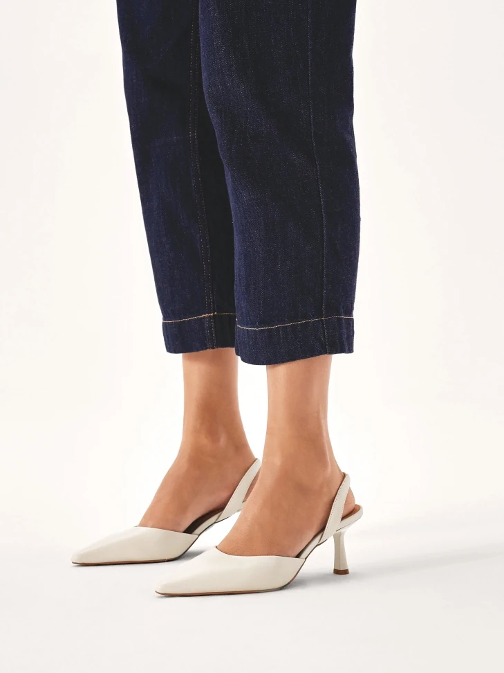 Kazar Cutout Pumps With Open Top And Open Heels