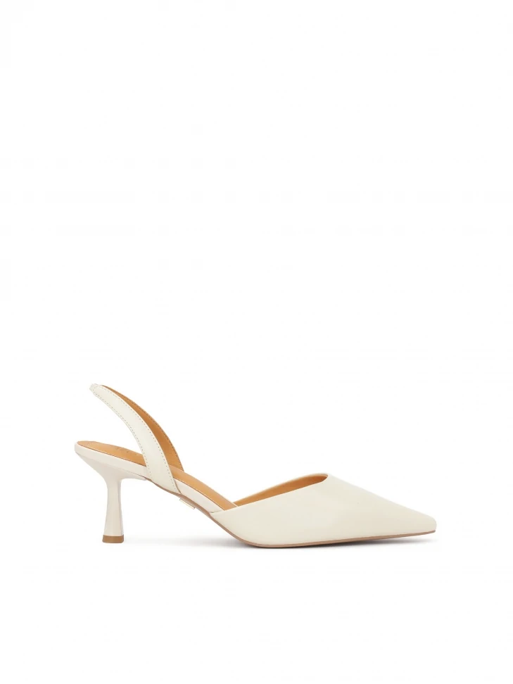 kazar Cutout pumps with open top and open heels