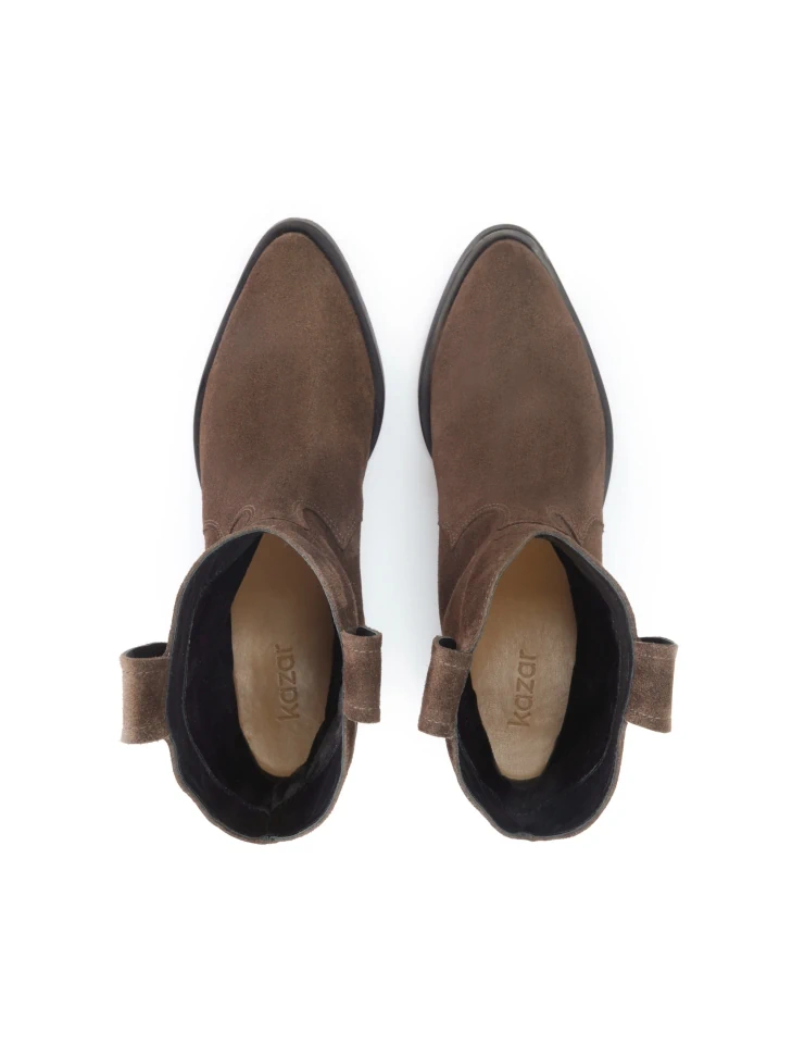 Kazar Dark Brown Cowboy Boots