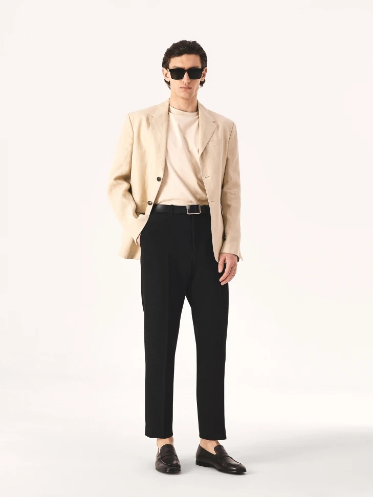 Kazar Dark Brown Leather Loafers