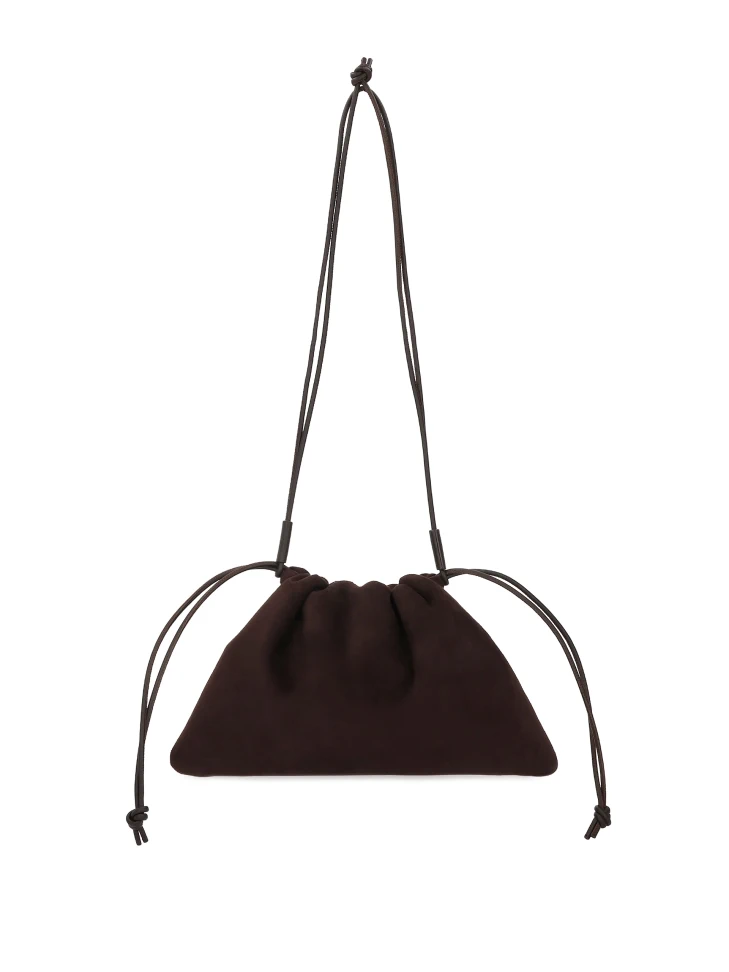 kazar Dark brown soft suede bag