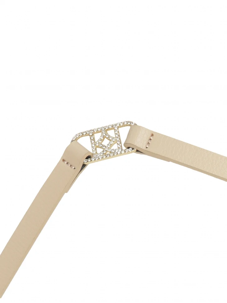 Kazar Decorative Belt With Crystals And Chain