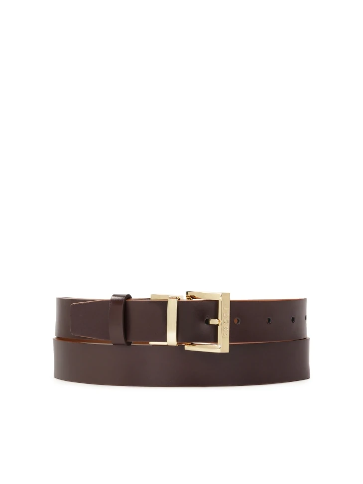 Kazar Double-sided Leather Strap In Brown Colors