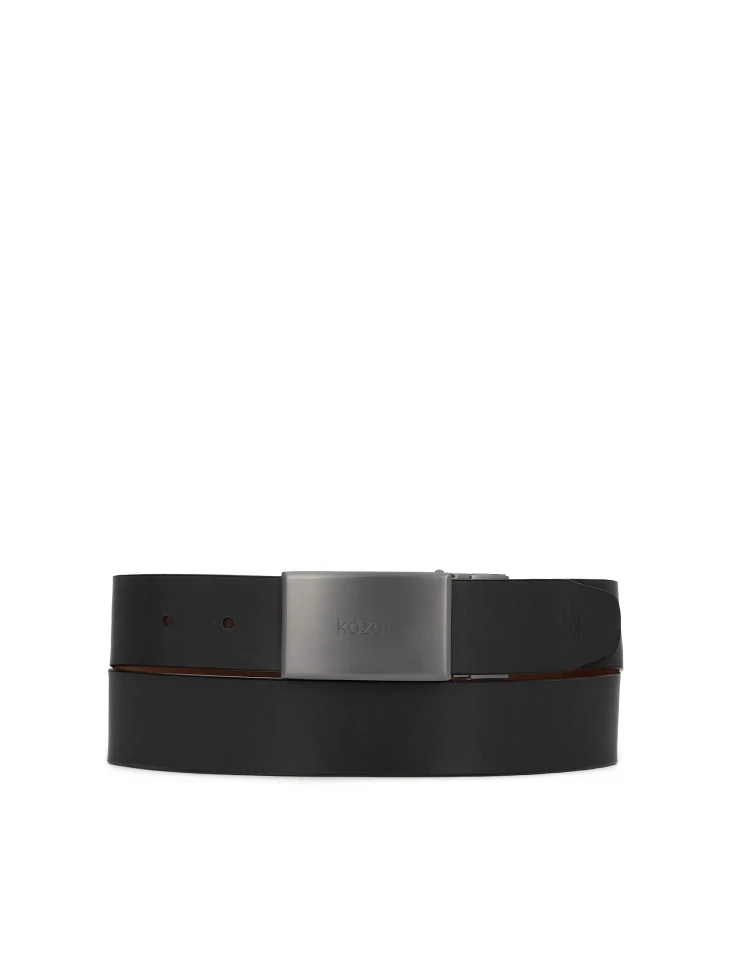 Kazar Double-sided Strap With Matte Full Buckle