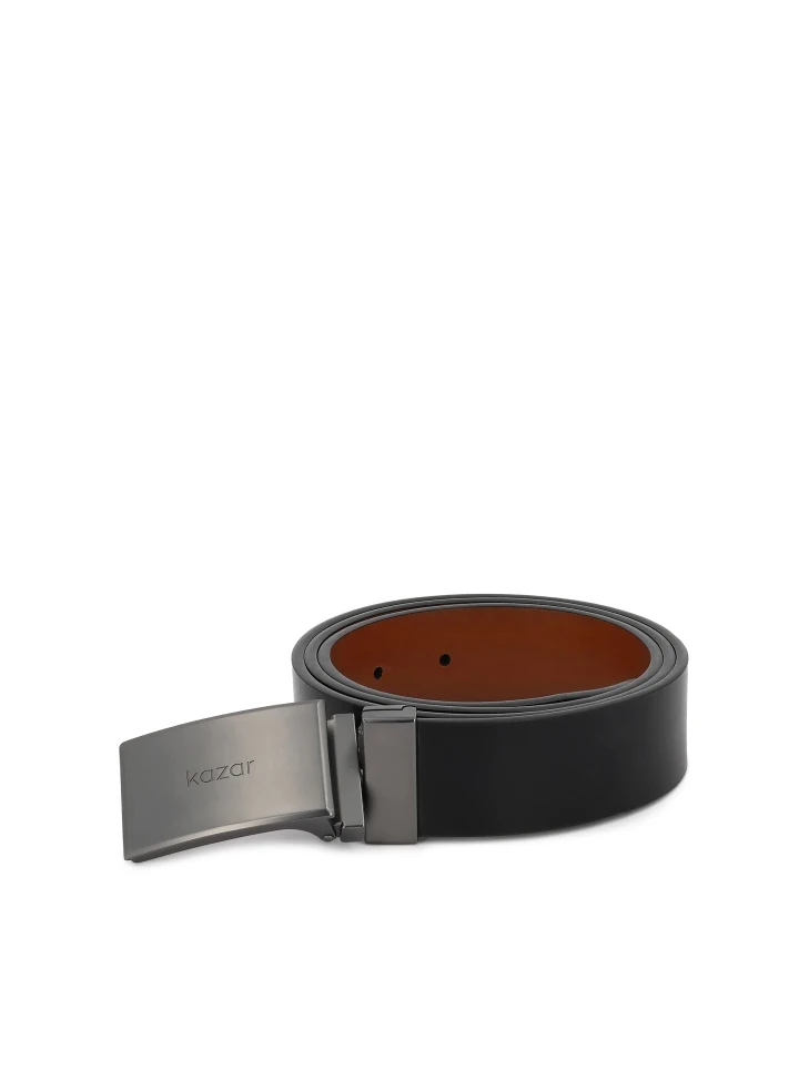 Kazar Double-sided Strap With Matte Full Buckle