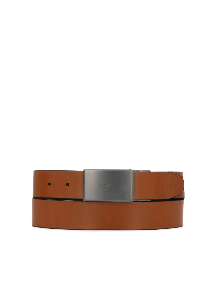kazar Double-sided strap with matte full buckle