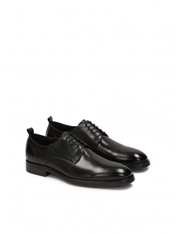 Kazar Elegant Black Leather Shoes