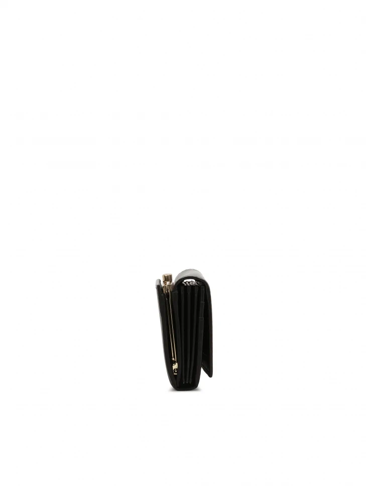 Kazar Elegant Black Wallet Made Of Natural Leather