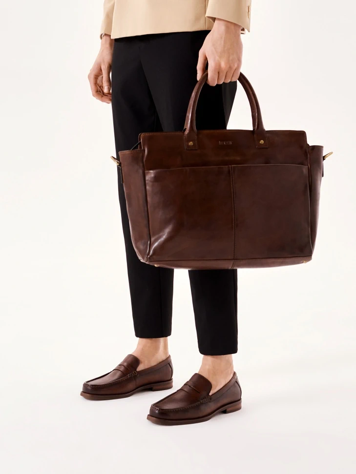 Kazar Elegant Business Style Men's Leather Bag