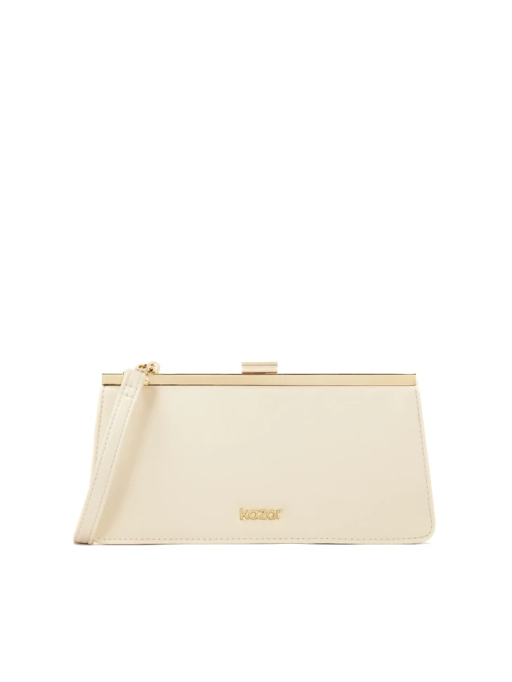 kazar Elegant handbag with metal frame