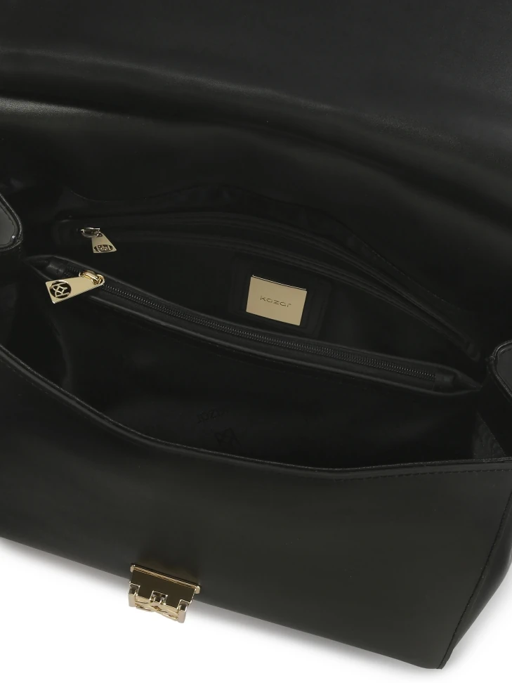 Kazar Elegant Handbag With Openwork Pattern