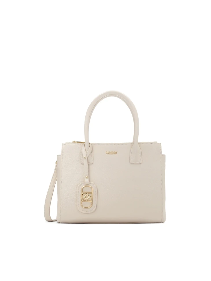 kazar Elegant leather handbag with handles