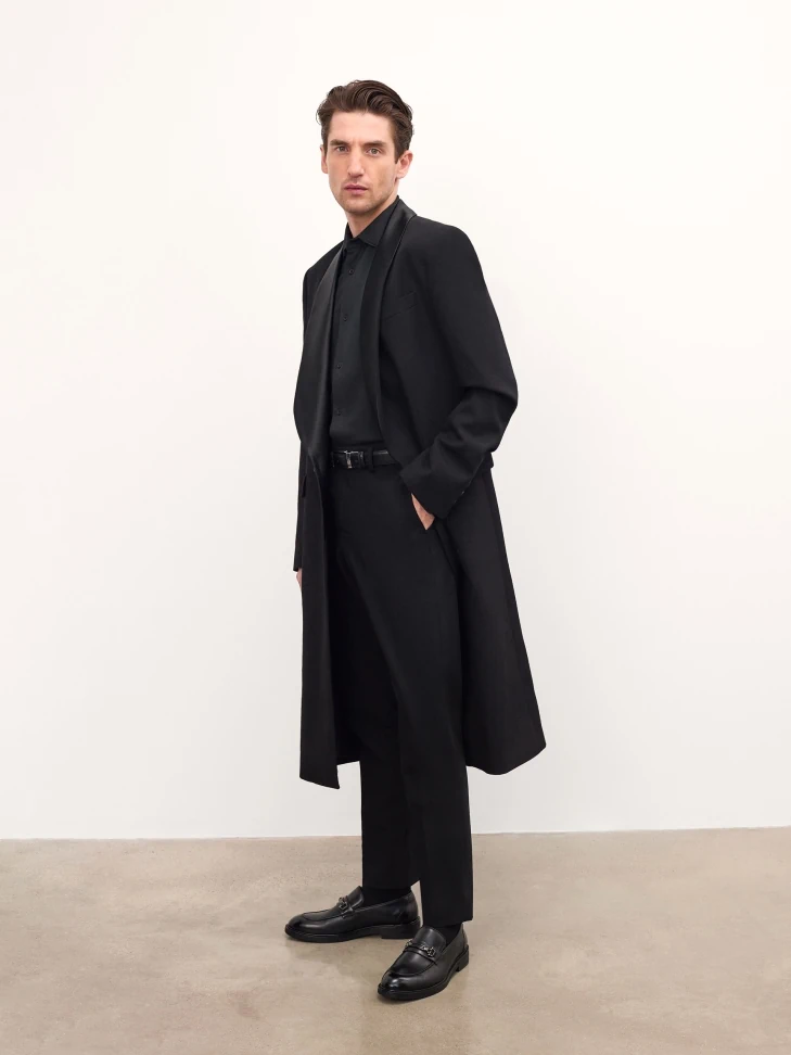 Kazar Elegant Leather Loafers With Buckle