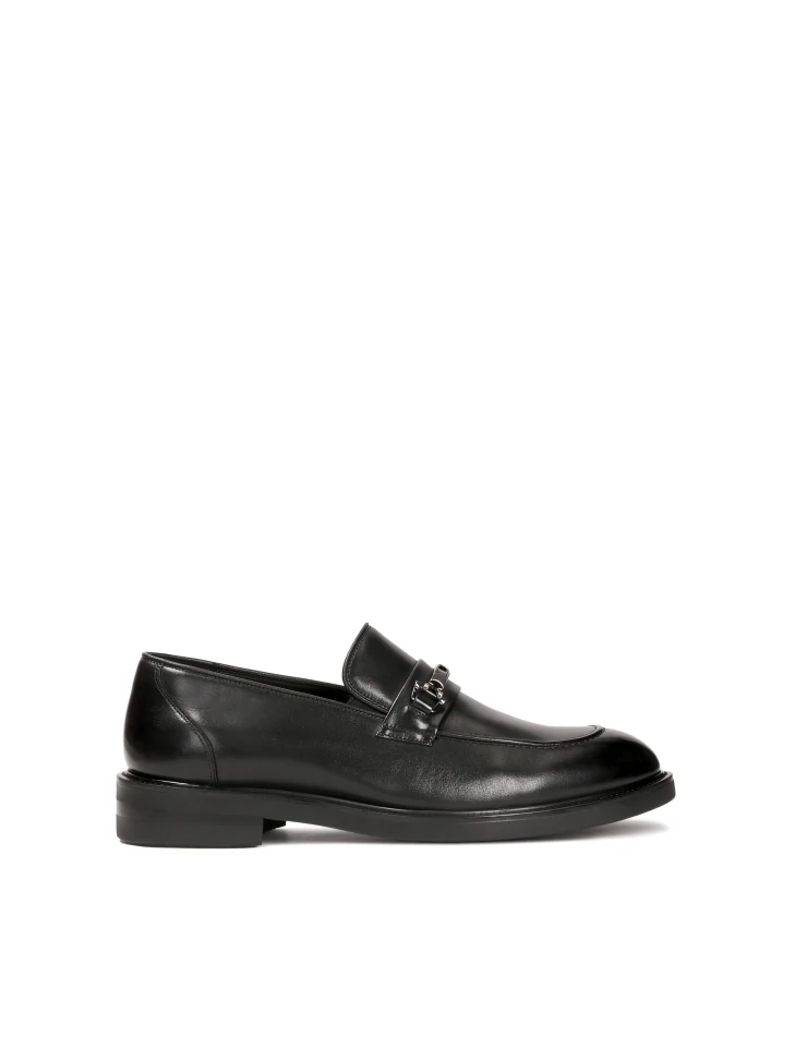 kazar Elegant leather loafers with buckle