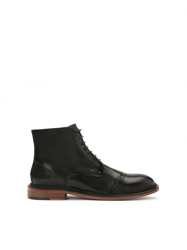 kazar Elegant men's boots with tied upper