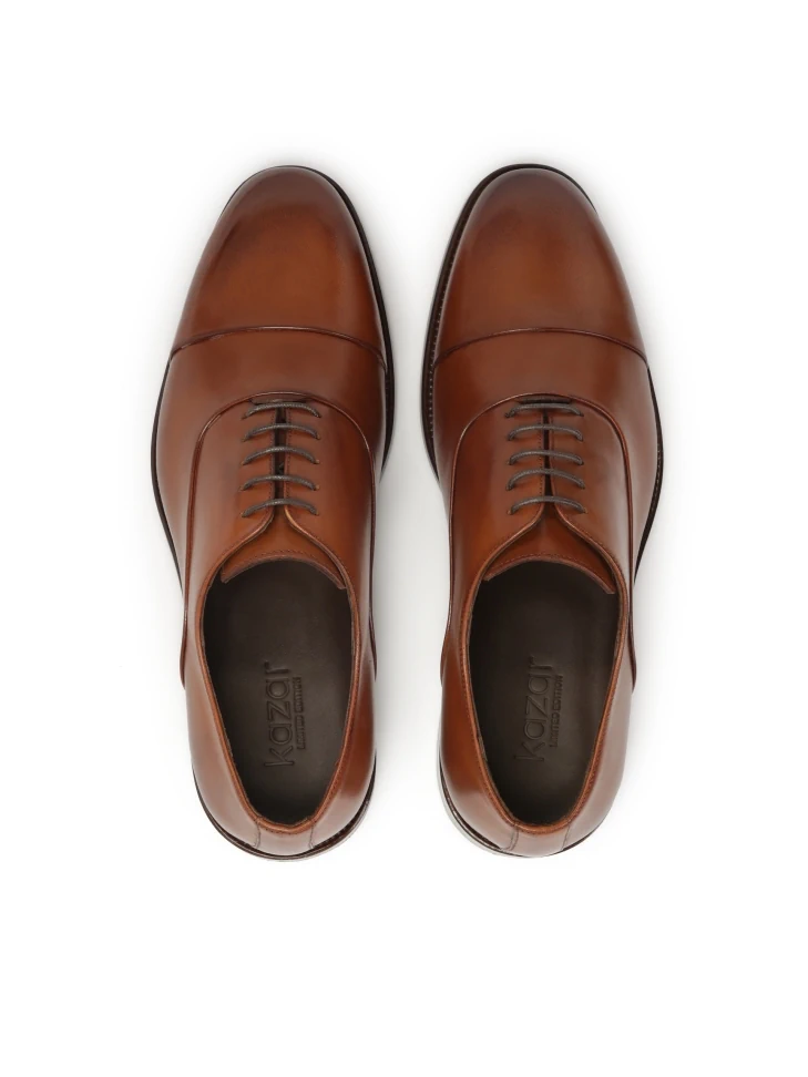 Kazar Elegant Men's Shoes On A Leather Sole