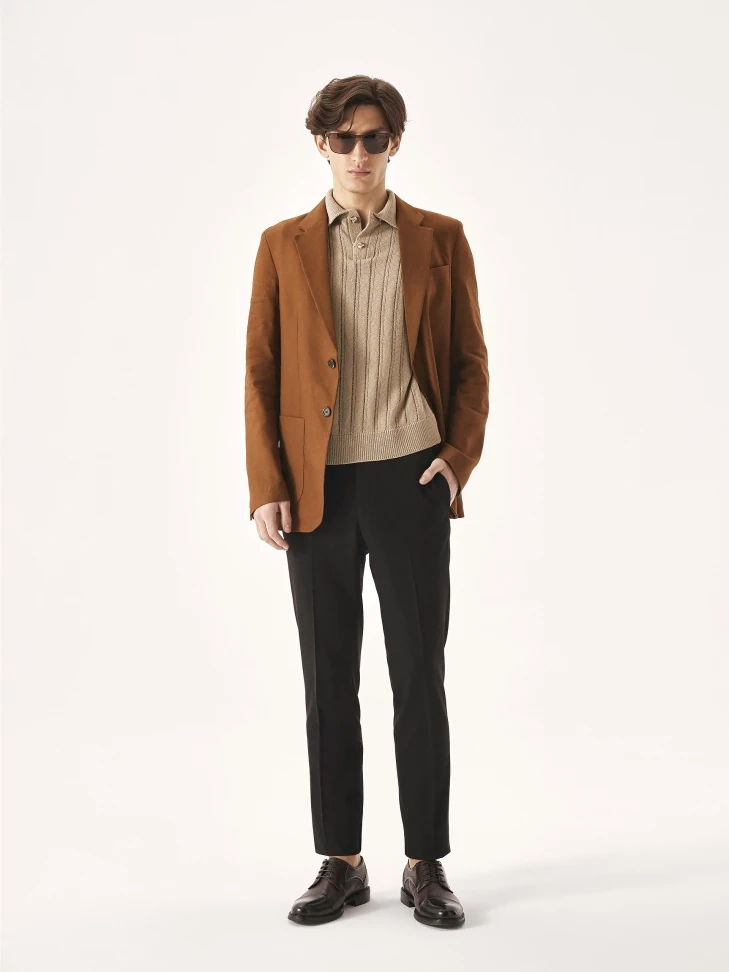 Kazar Elegant Men's Shoes With Cap Toe Nose