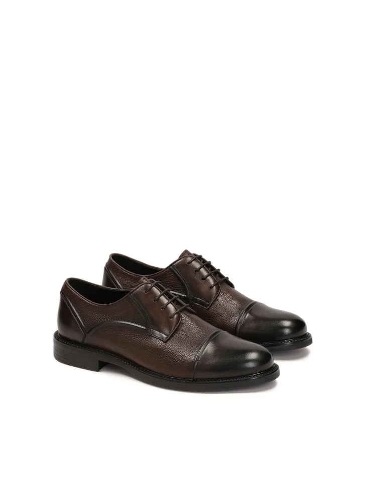 Kazar Elegant Men's Shoes With Cap Toe Nose