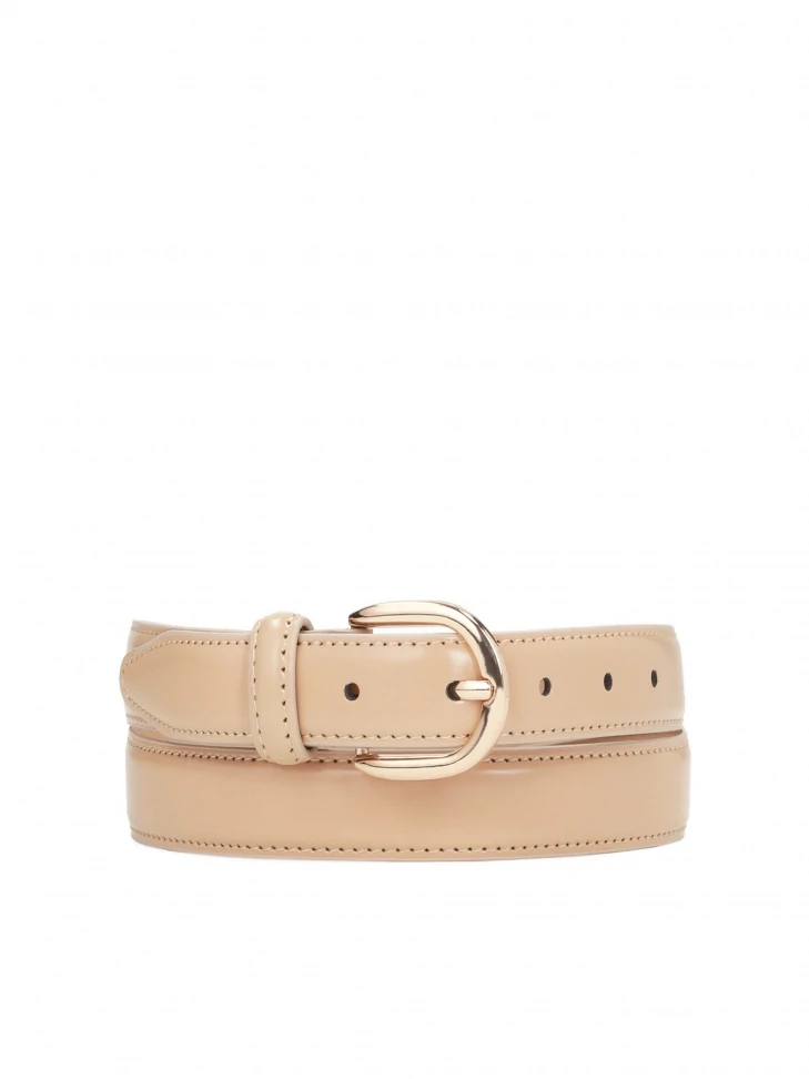 kazar Elegant narrow belt with rounded buckle