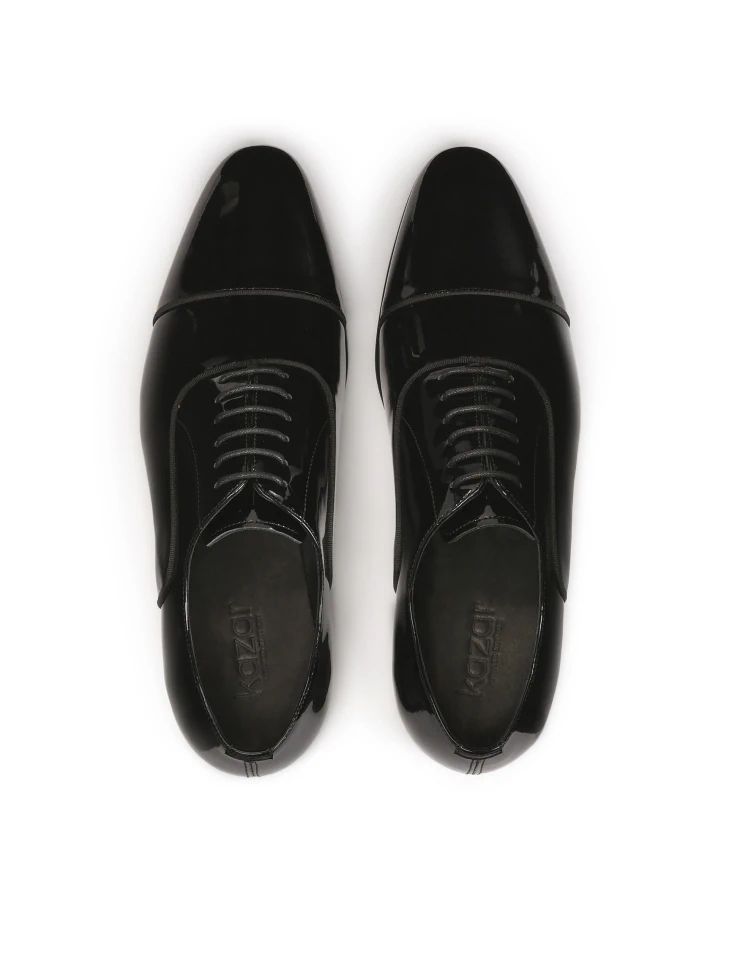 Kazar Elegant Patent Leather Formal Shoes