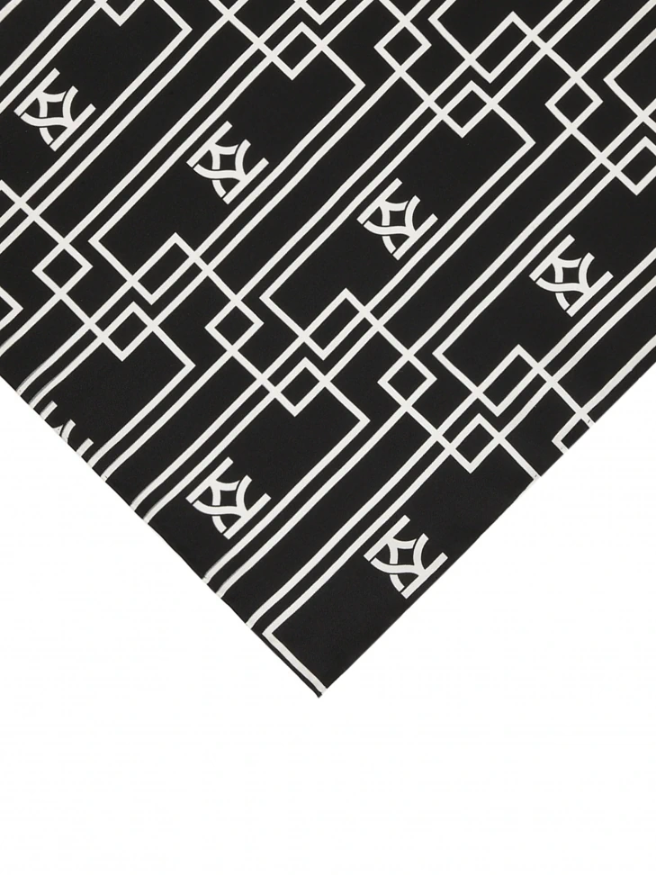 Kazar Elegant Patterned Silk Pocket Square