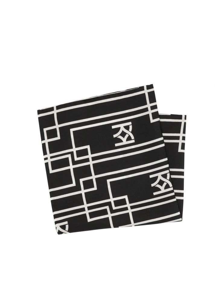kazar Elegant patterned silk pocket square