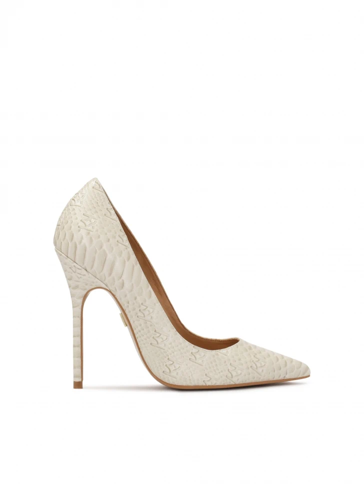 kazar Elegant pumps with embossed pattern