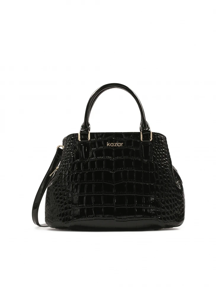 kazar Elegant rigid handbag with handles