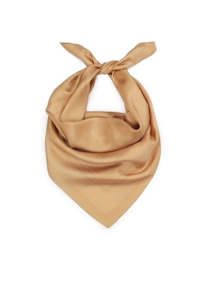 kazar Elegant silk scarf with geometric patterns