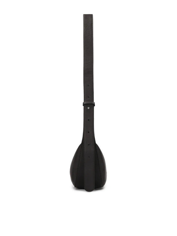 Kazar Elongated Black Shoulder Bag
