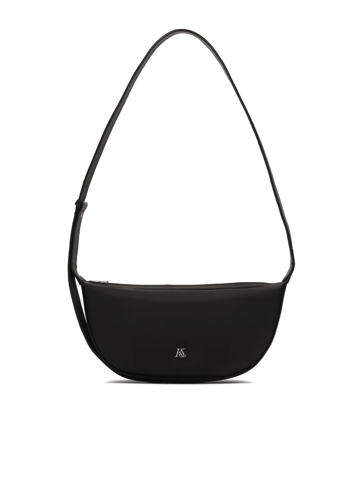 kazar Elongated black shoulder bag