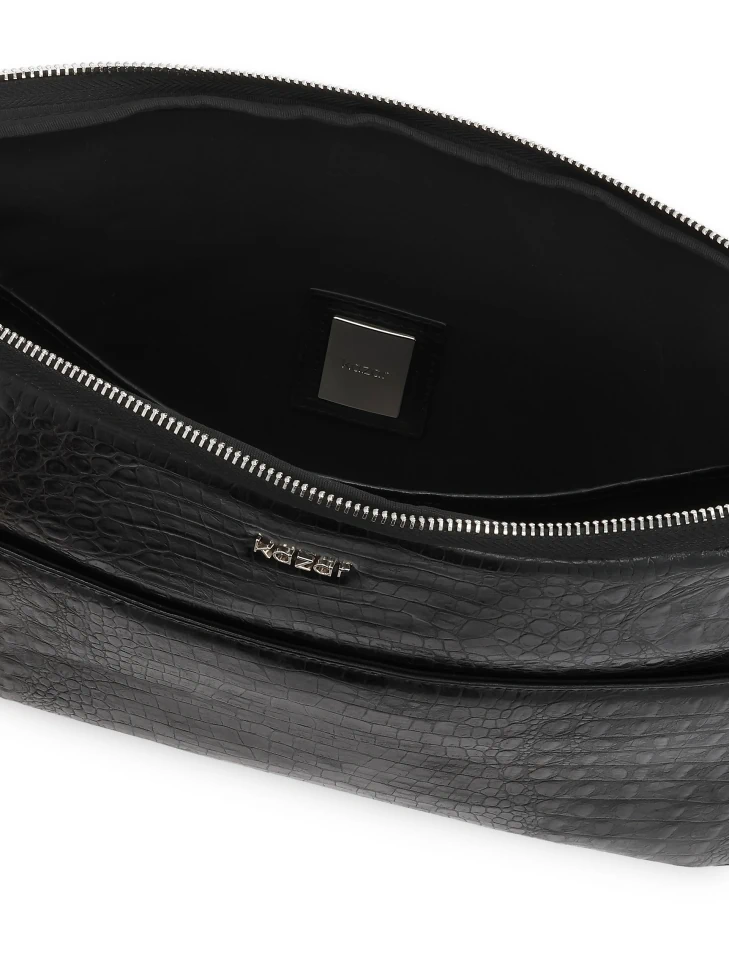 Kazar Embossed Leather Laptop Bag