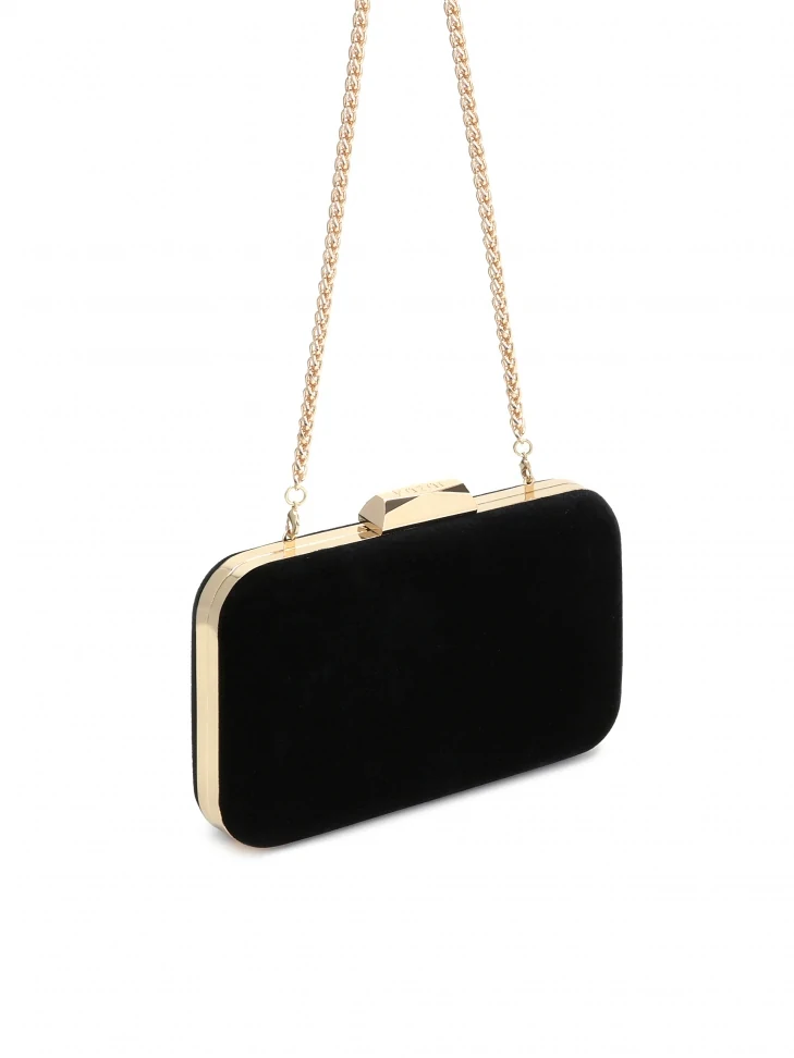 Kazar Evening Clutch Bag On A Gold Chain