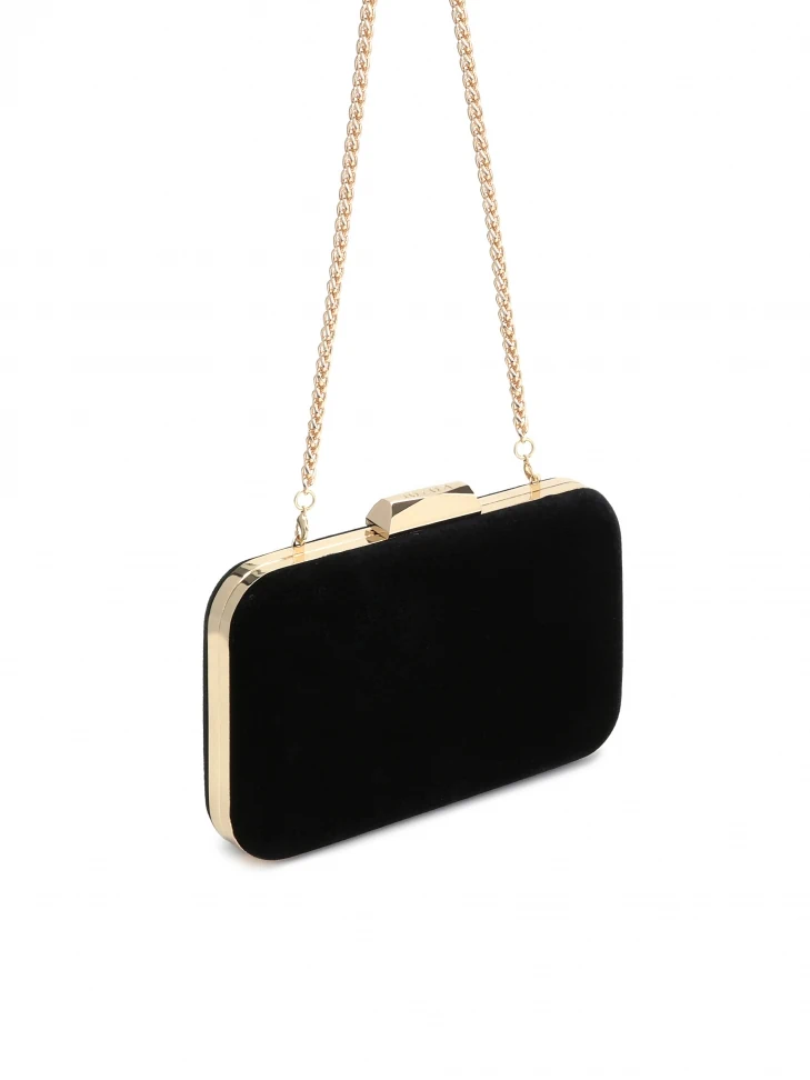 Kazar Evening Clutch Bag On A Gold Chain