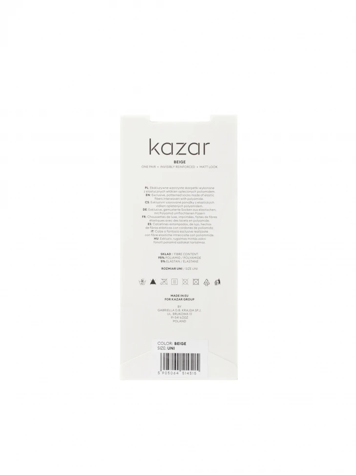 Kazar Exclusive Socks With Fashionable Pattern