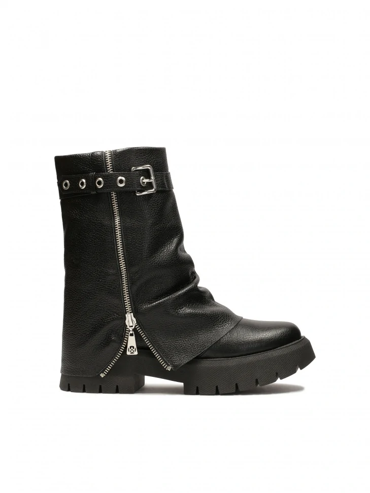 kazar Extravagant boots with double zipper upper