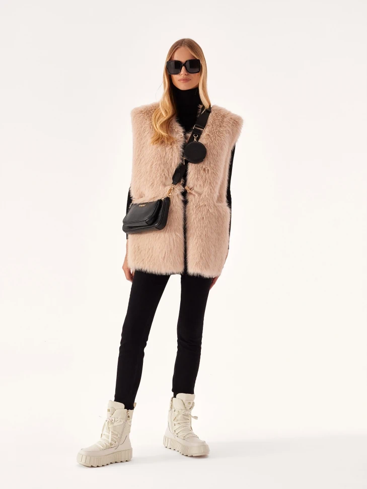 Kazar Fashionable Snow Boots In Beige Color
