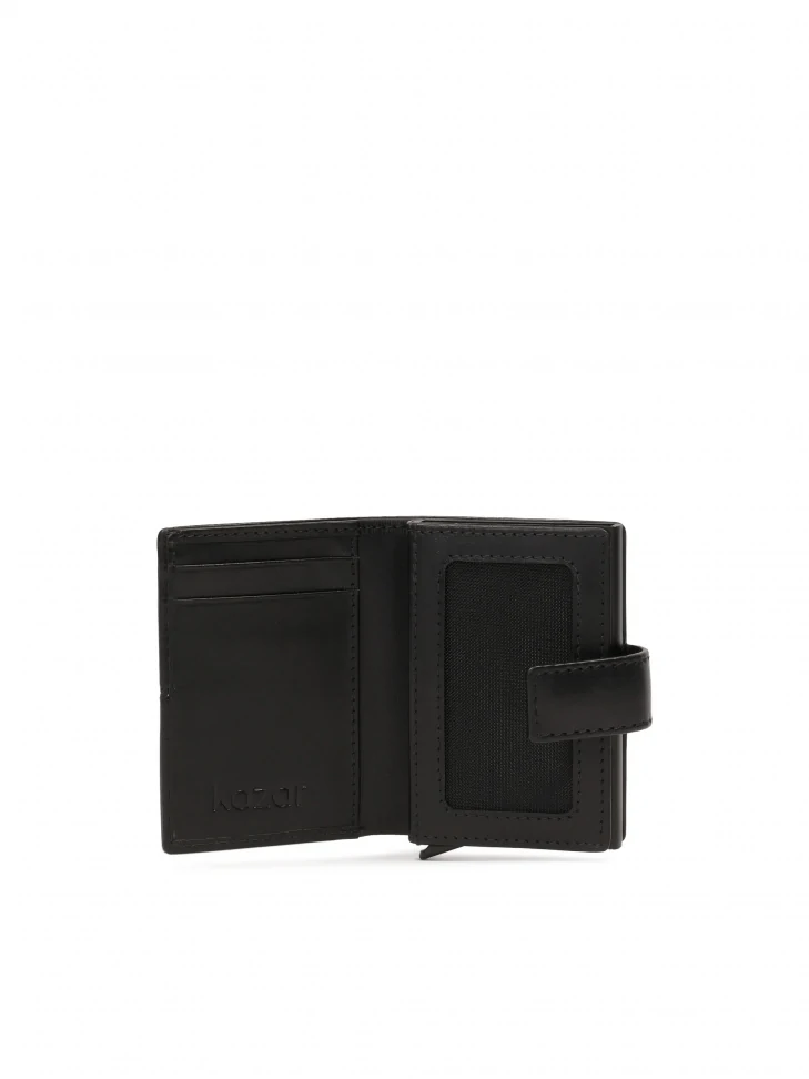 Kazar Fastened Leather Wallet For Men