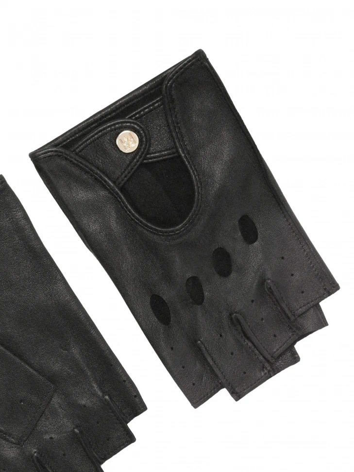 Kazar Fingerless Car Gloves Kisses