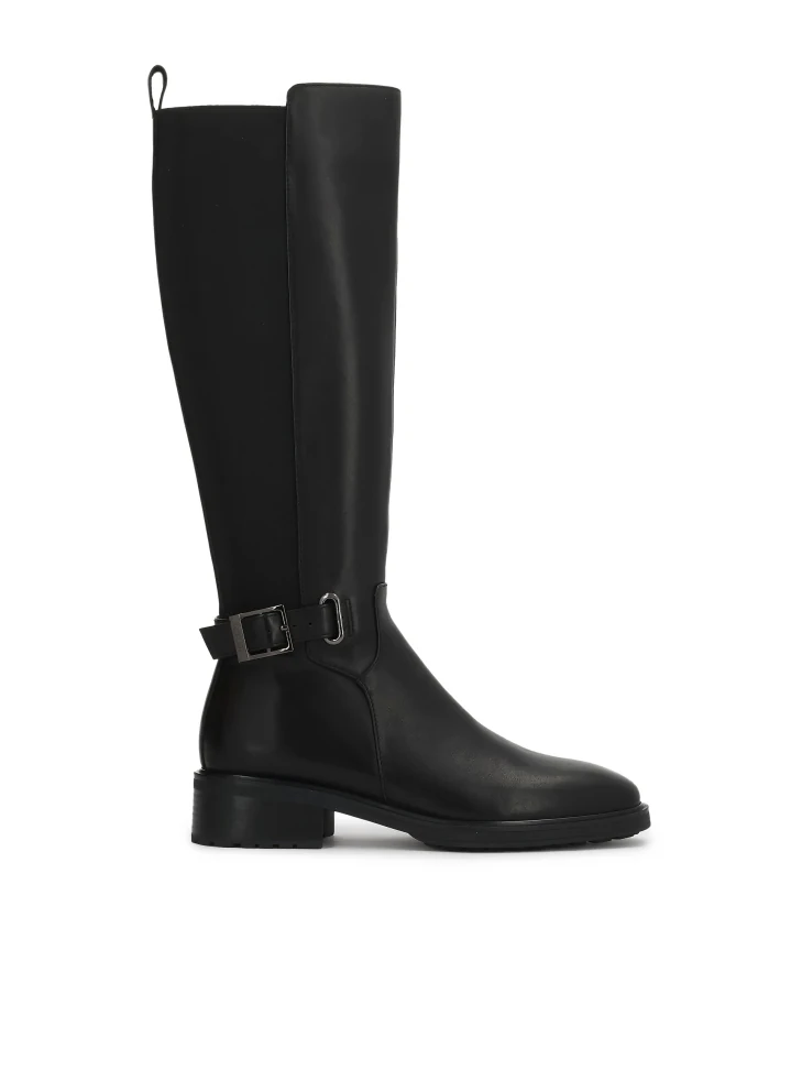 kazar Flat boots with elastic insert