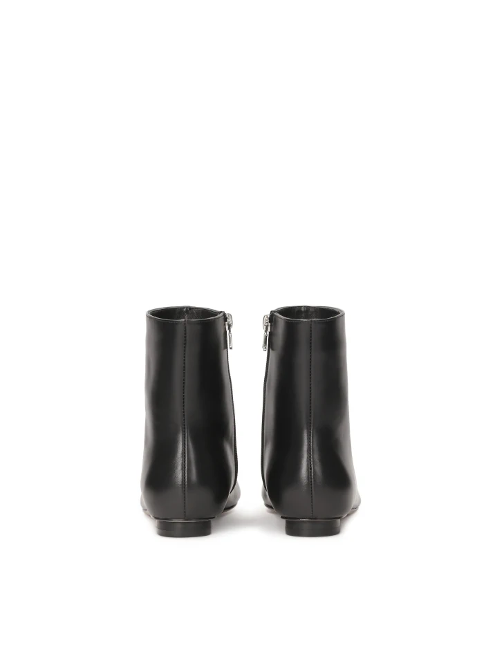 Kazar Flat Boots With Zipper