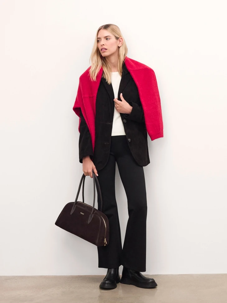 Kazar Flat Leather Boots With Zipper