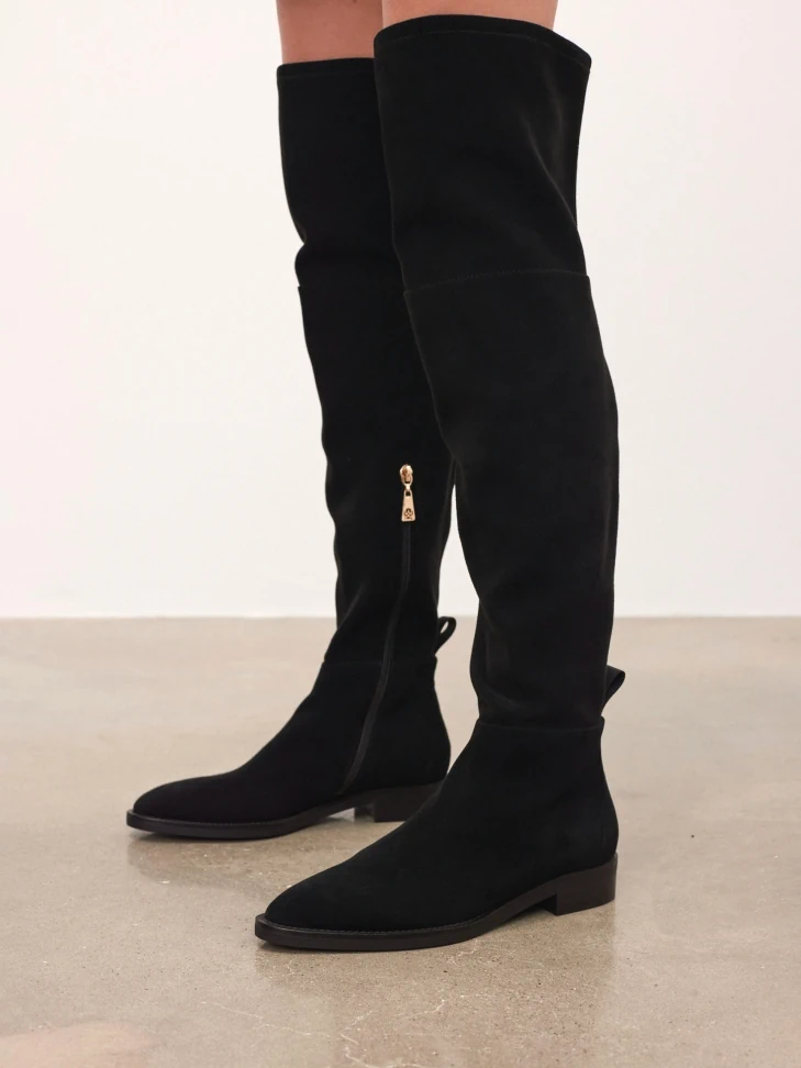 Kazar Flat Musketeers In Suede And Fabric